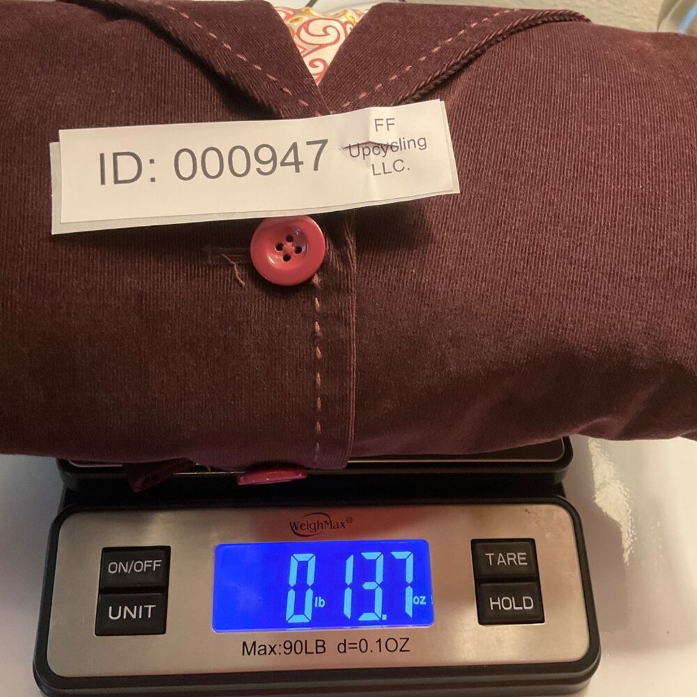 Penguin XS or 0 women Corduroy blazer/jacket Burgundy Preppy Old Money Y2K - Picture 10 of 10
